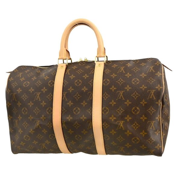 Louis Vuitton Monogram Keepall 45 Travel Duffle Handbag M41428 MB3159 165468 - Picture 2 of 10